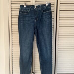 L'AGENCE Dark Blue Skinny Jeans